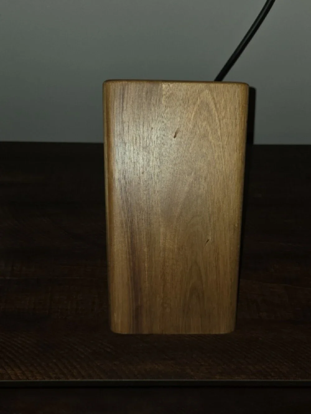 Pampered Chef Wooden Knife Block